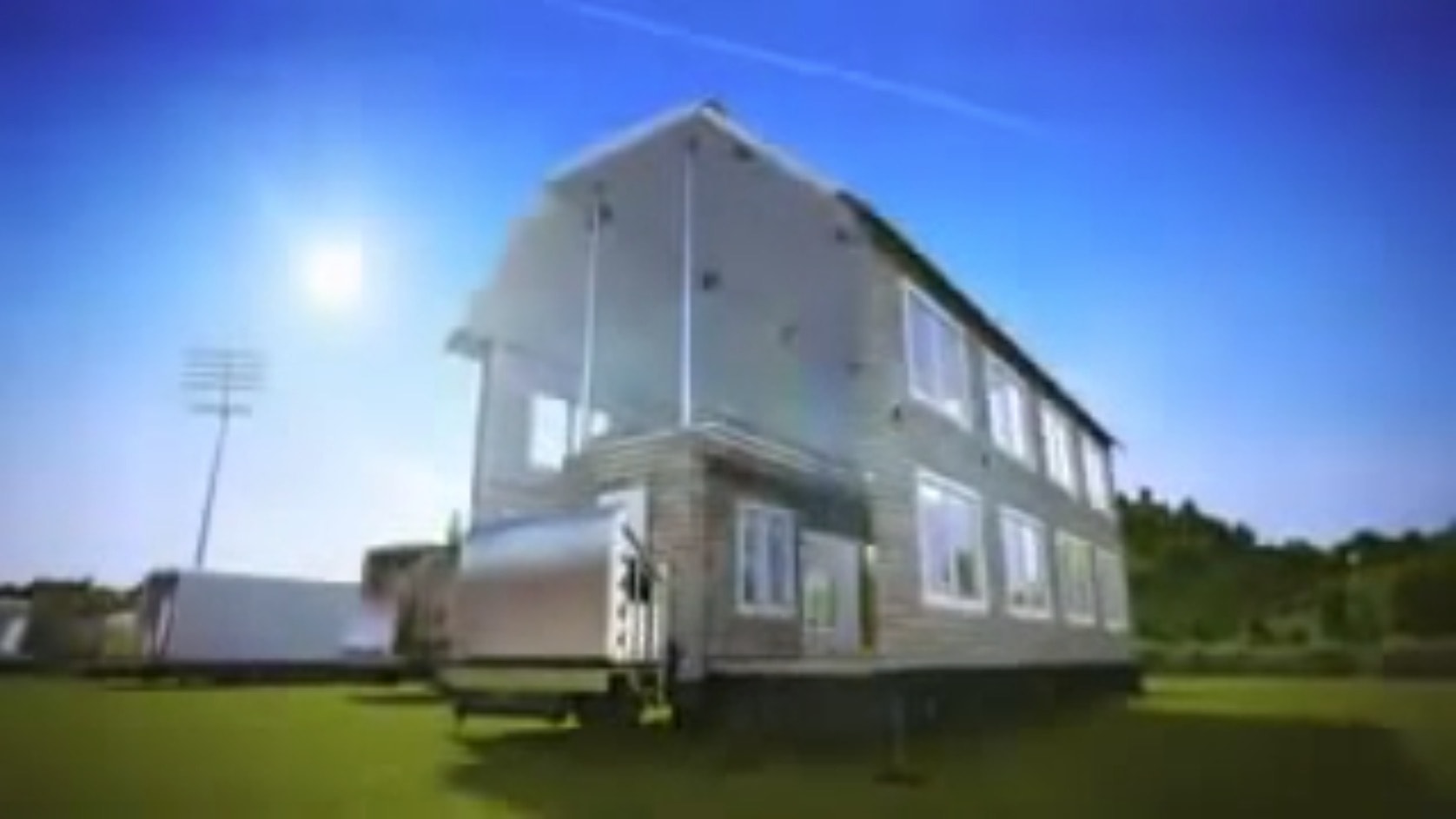 Shipping container foldable homes
