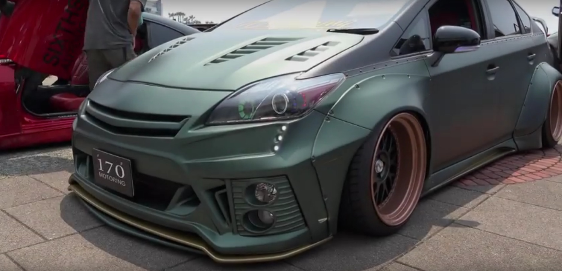 Toyota Prius with Rocket Bunny Kit from 170 Motoring Is an Insane JDM