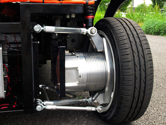World's First Wireless InWheel Electric Motor Comes From Japan