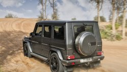MERCEDES-BENZ G63 AMG driving on sand