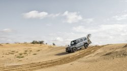 MERCEDES-BENZ G63 AMG offroad on sand