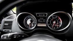 MERCEDES-BENZ G63 AMG rev counter and speedometer