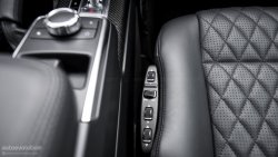 MERCEDES-BENZ G63 AMG seat controls