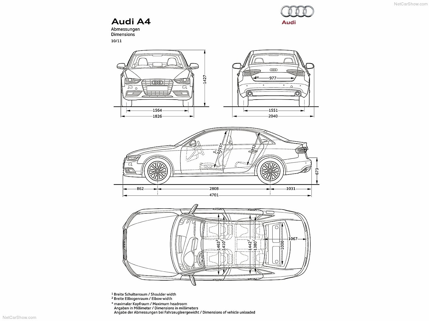 Audi A4 Specs 2012 2013 2014 2015 2016 Autoevolution