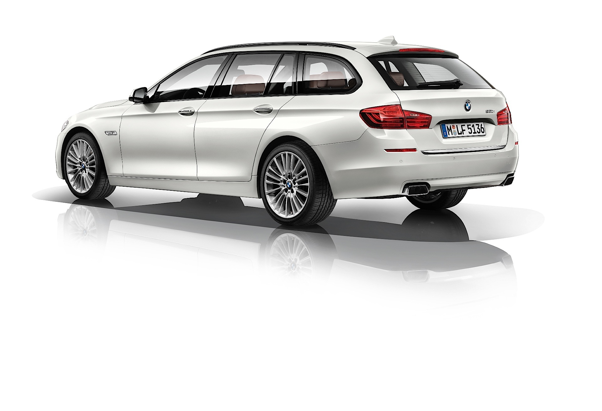 4 X Mobiletron More Sensor già programmato e compatibile con BMW 5 Touring F11 Alluminio argento 