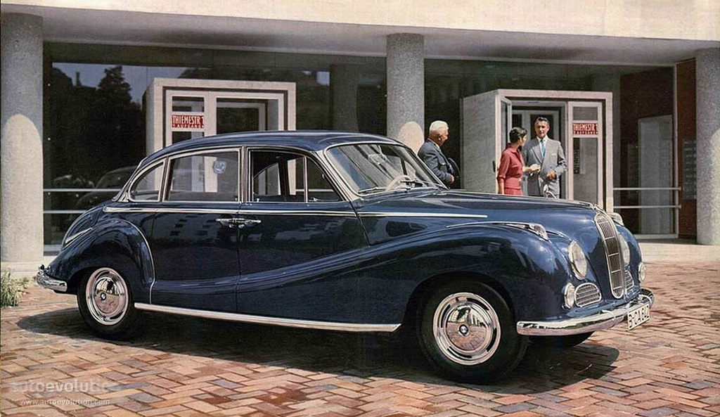 BMW 501/502 - 1952, 1953, 1954, 1955, 1956, 1957, 1958 ...