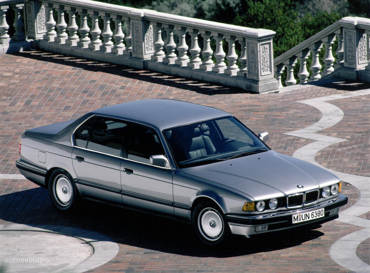 204571 BMW 7er Reihe E32 Prospekt 02/1991 