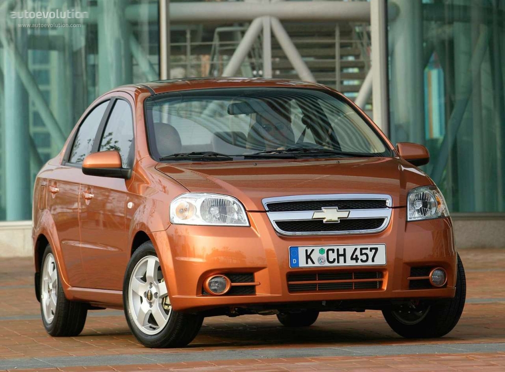 CHEVROLET Aveo/Kalos Sedan specs 2005, 2006, 2007, 2008