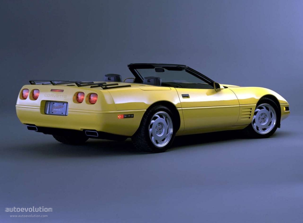 CHEVROLET Corvette C4 Convertible specs & photos - 1984, 1985, 1986