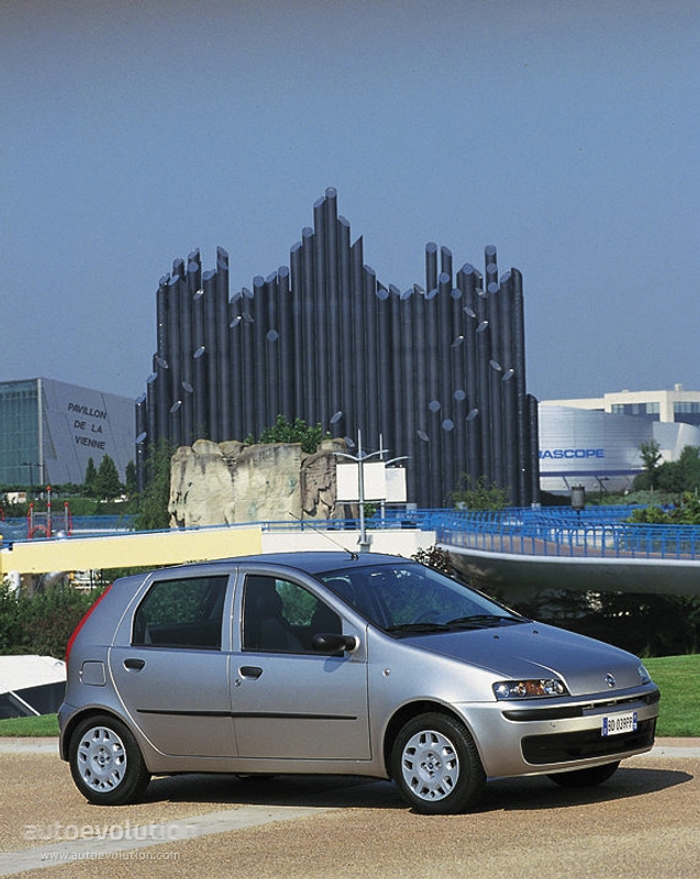1999 Fiat Punto II (188) 3dr 1.2 (80 Hp)  Technical specs, data, fuel  consumption, Dimensions