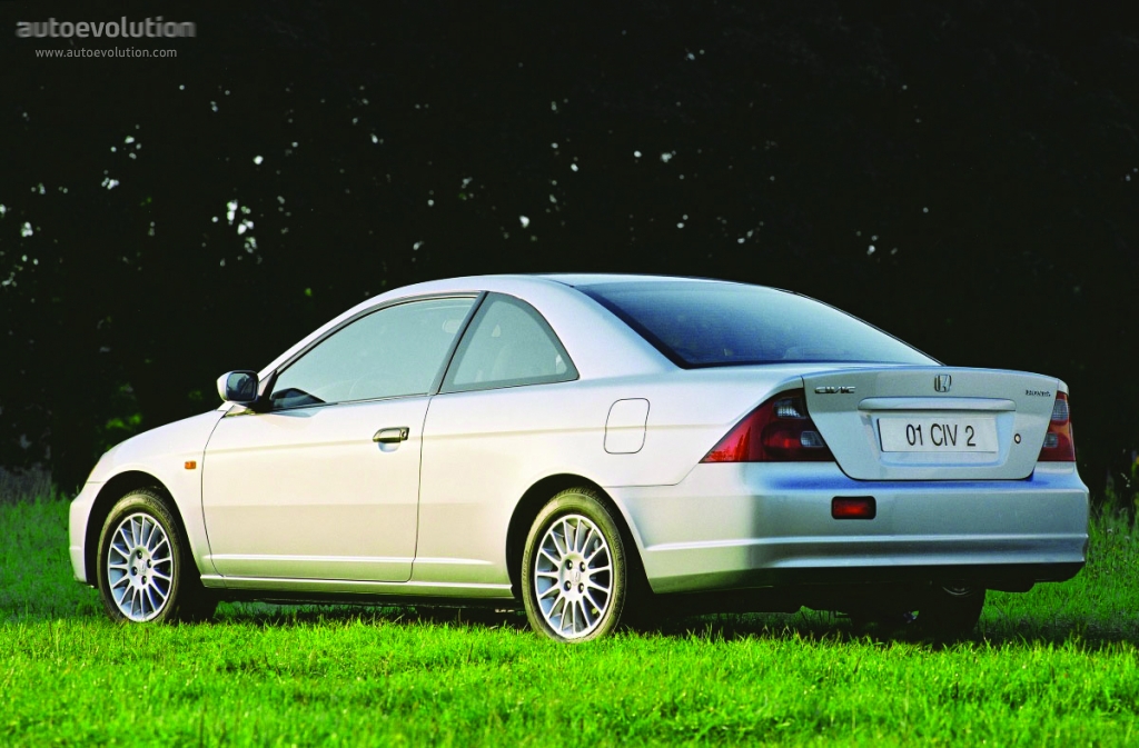 HONDA Civic Coupe specs & photos - 2001, 2002, 2003, 2004, 2005