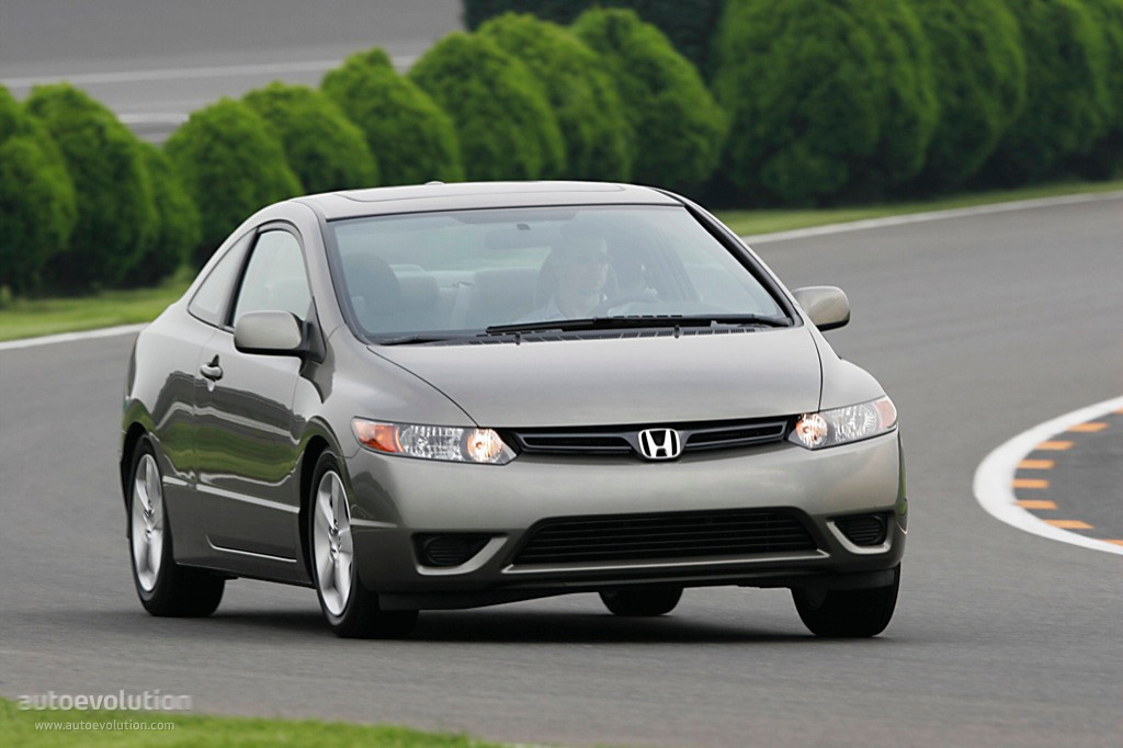 HONDA Civic Coupe specs & photos - 2005, 2006, 2007, 2008 - autoevolution