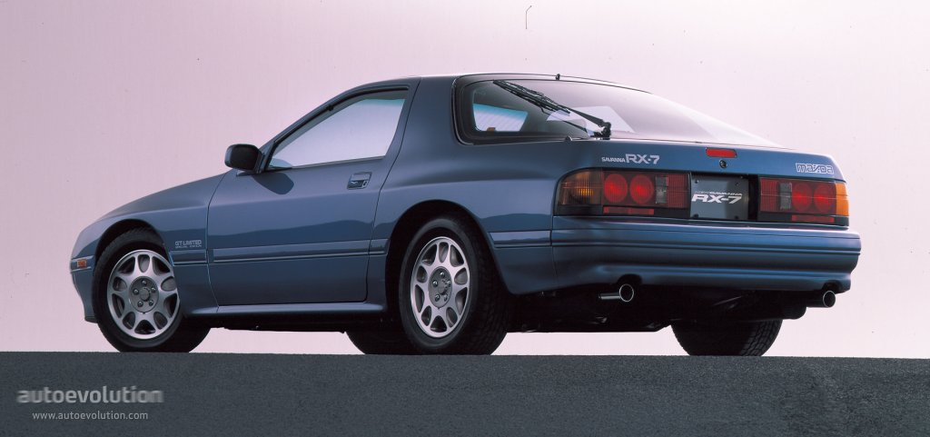 Mazda RX-7 Typ FC3S ab 1985 Prospekt Stand 1990 
