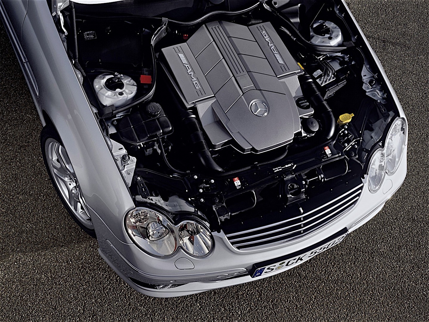Mercedes C55 AMG S203 W203 5.4 plaquettes de frein Set avant 04 To 07 M113.988 keyparts 