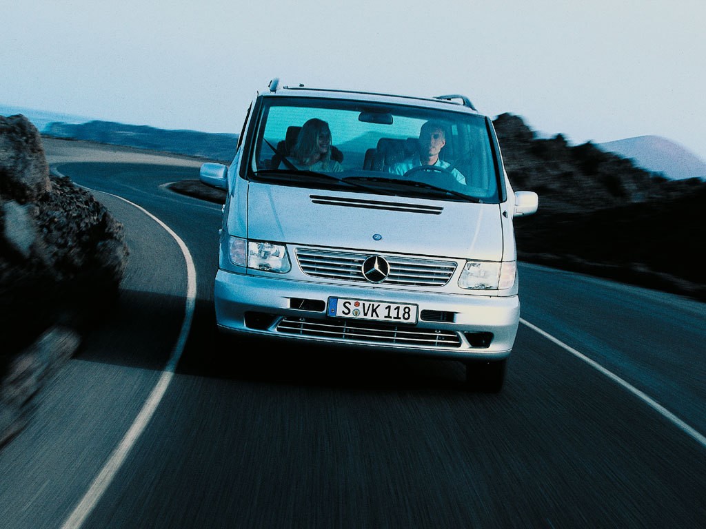 1999-2003 Mercedes-Benz Vito (W638) V 280 (174 Hp)  Technical specs, data,  fuel consumption, Dimensions