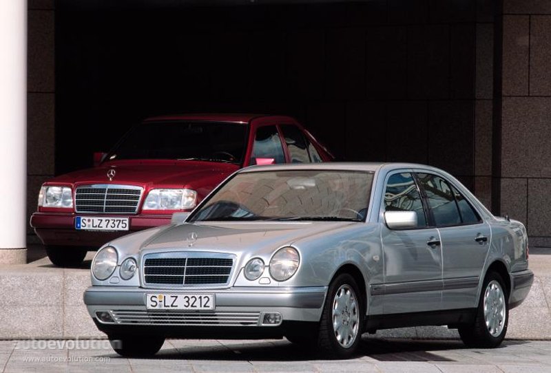 Mercedes-Benz E-Klasse Limousinen W210 MJ 1997 Prospekt Brochure 08.1996