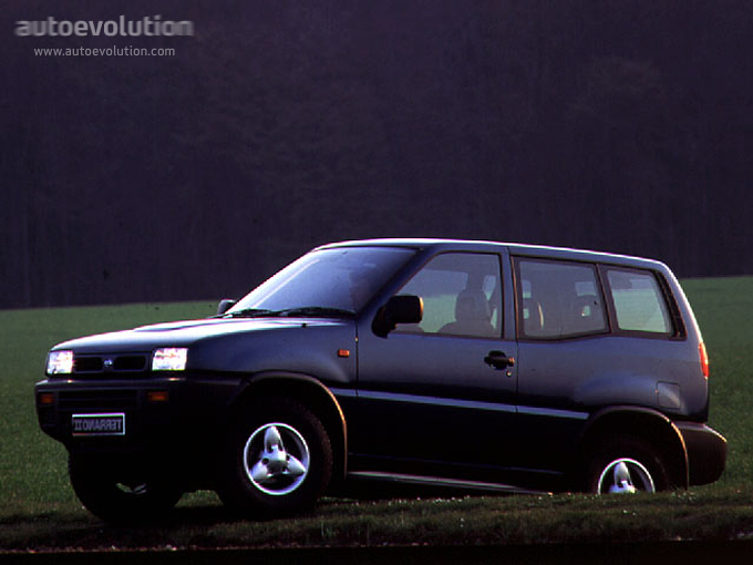 1993-1996 Nissan Terrano II (R20) 2.7 TD (3 dr) (100 Hp)