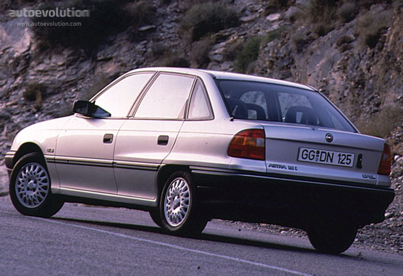 OPEL Astra Sedan Specs & Photos - 1992, 1993, 1994 - autoevolution