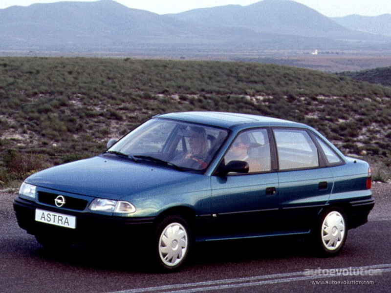 Bijzettafeltje Koloniaal Briesje OPEL Astra Sedan specs & photos - 1994, 1995, 1996, 1997, 1998 -  autoevolution