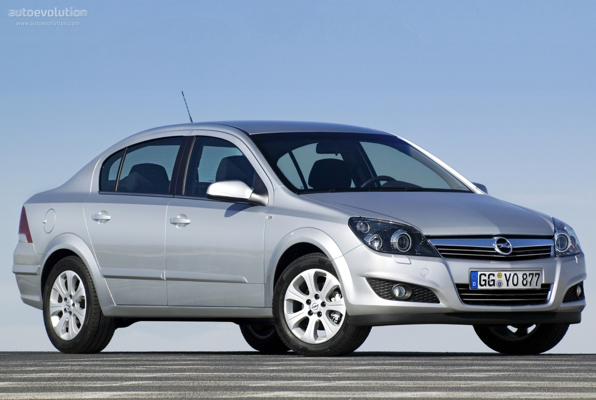 Opel Astra H Sedan spécifications techniques et consommation de