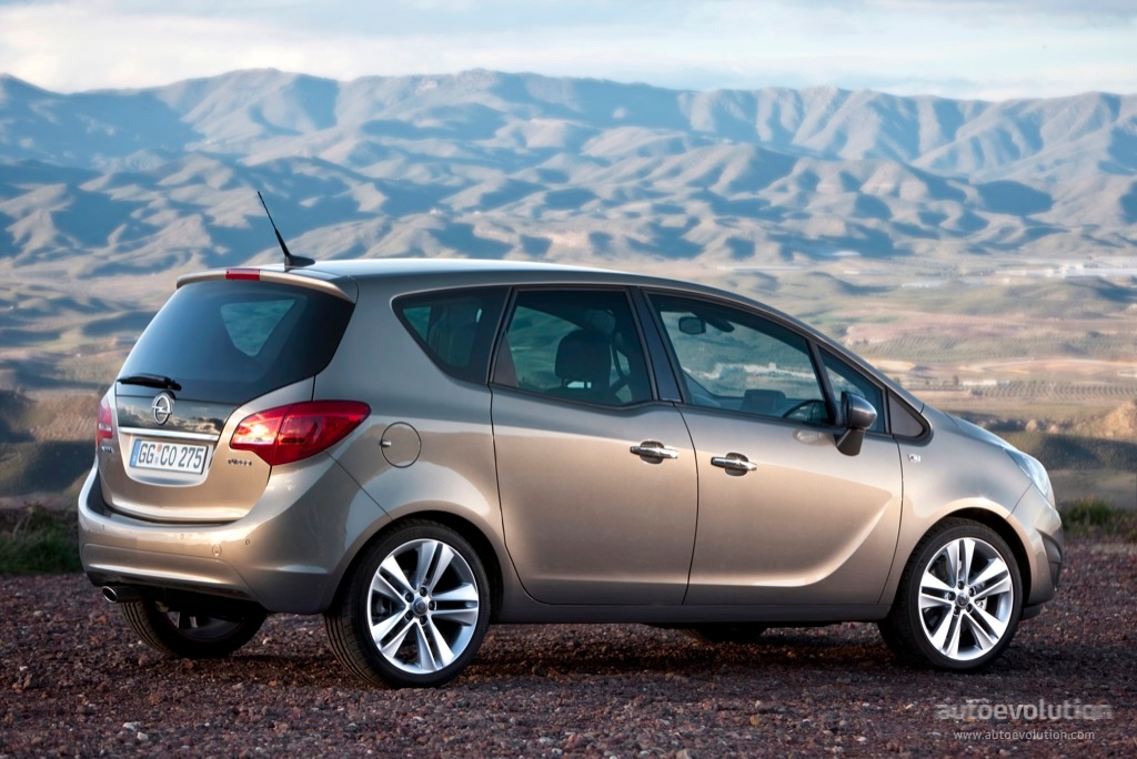 2010-2014 Opel Meriva B 1.4 XER (100 Hp)