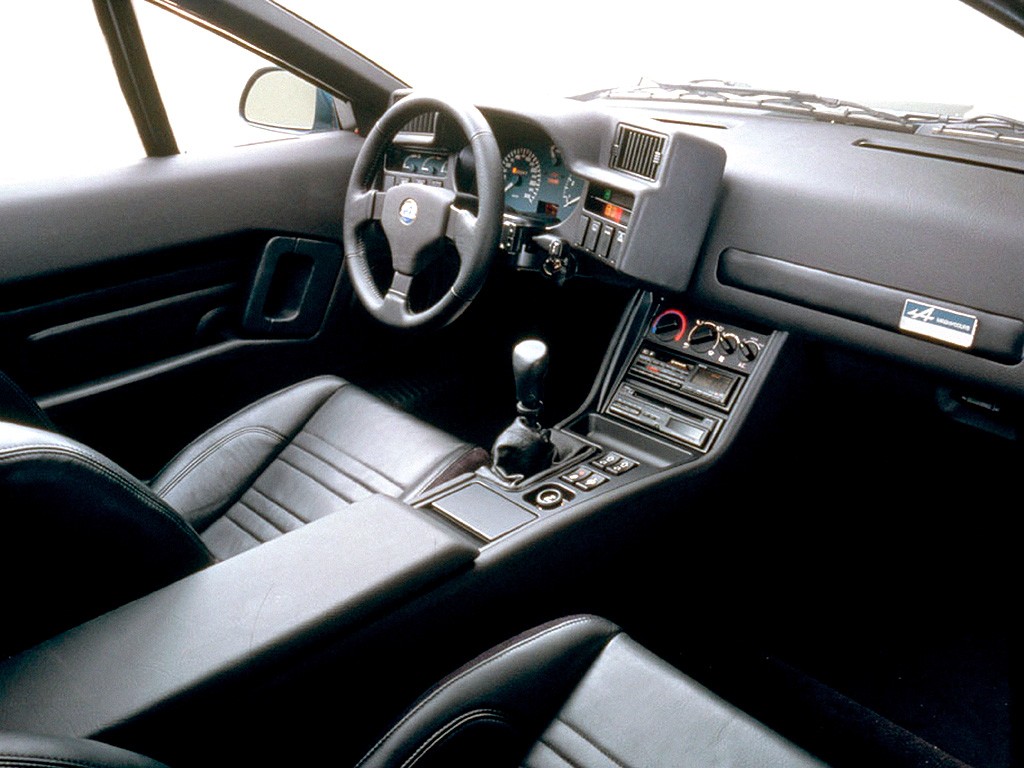 Maßgeschneiderte Autoabdeckung passend für Alpine A610 1991-1995 indoor (12  farben) mit Spiegeltaschen, OEM-Qualität und Passform