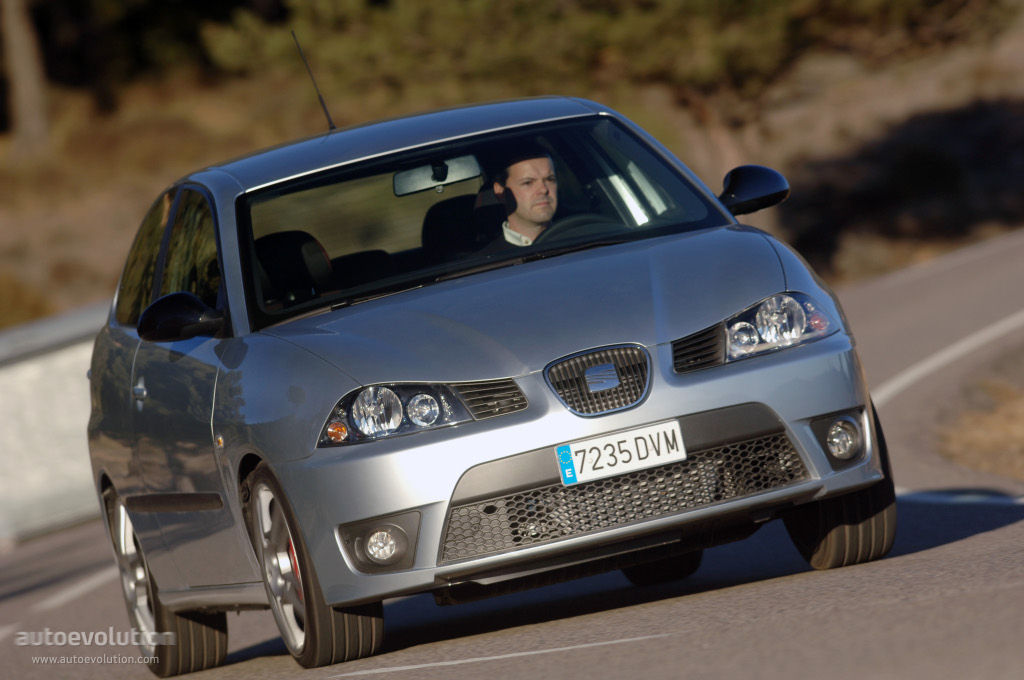 Seat Ibiza 6L 1.8 20VT 180 Cupra specs, dimensions