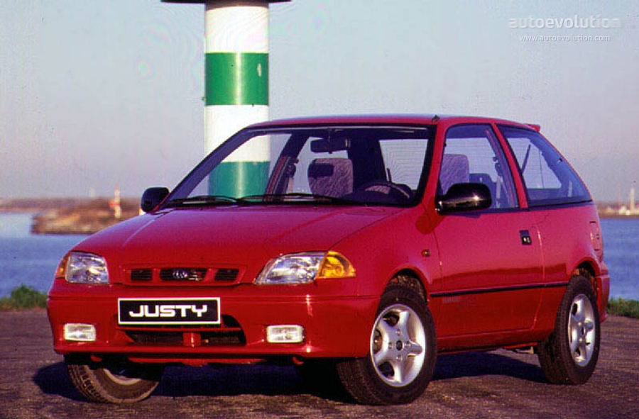 SUBARU Justy 3 doors specs 1996, 1997, 1998, 1999, 2000