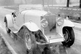MERCEDES BENZ Typ Nurburg Sport Roadster (W08) 1928-1939