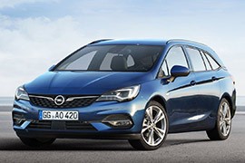 All OPEL Astra Sports Tourer Models by Year (2010-Present) - Specs