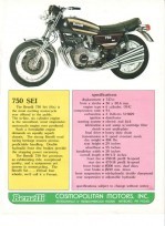 BENELLI 750 Sei (1975-1976)