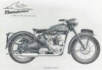 TRIUMPH Thunderbird 6T (1950-1953)