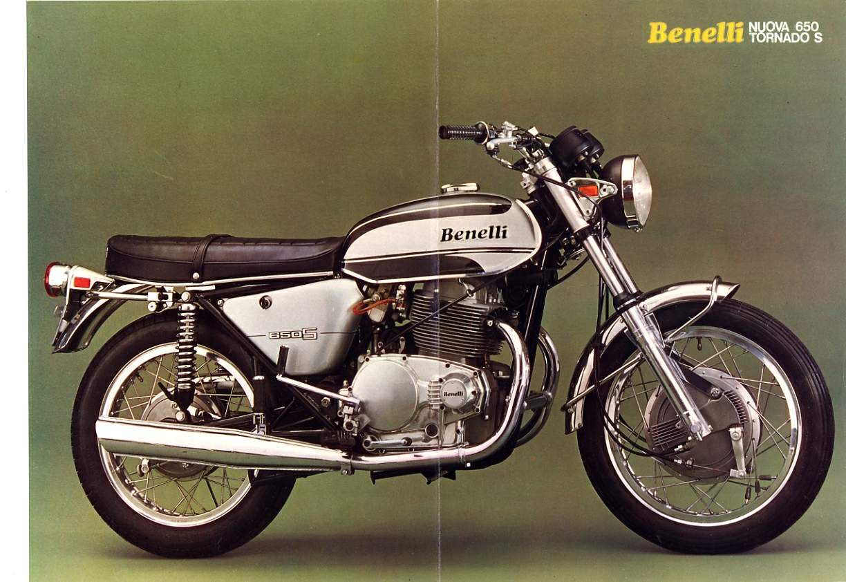 Review of Benelli Tornado 650 S 1974: pictures, live 
