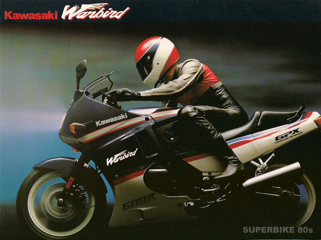 KAWASAKI GPX 600R Ninja (ZX 600R C2) (1987-1989) Specs 