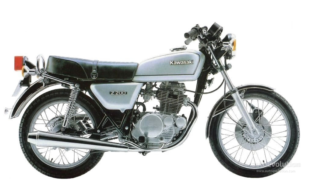 KAWASAKI Z 200 specs - 1977, 1978, -
