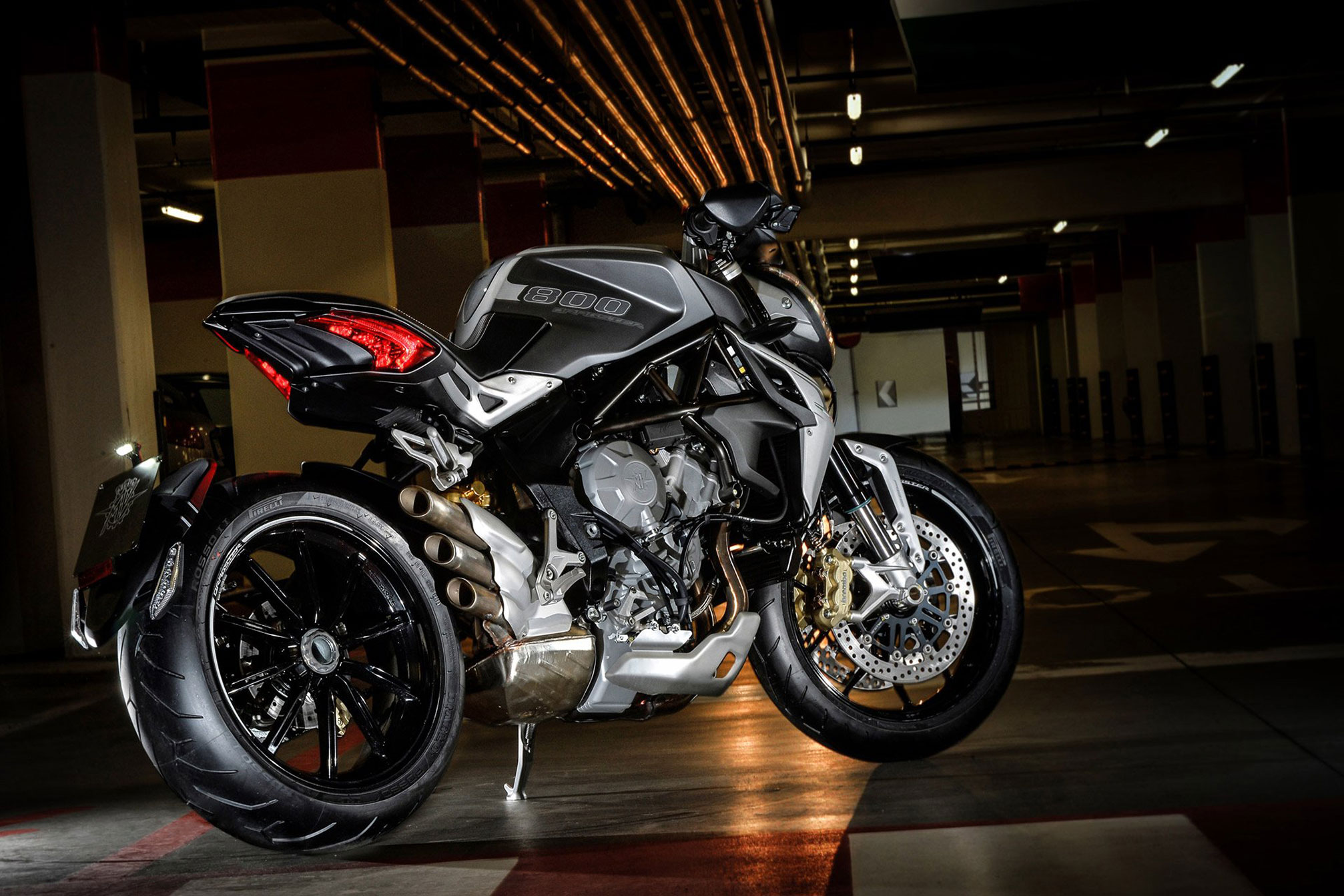 No One Seemed to Notice that the MV Agusta Dragster 800 RR 