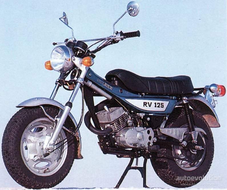 SUZUKI RV 125 BAMBANG specs - 1972, 1973, 1974, 1975, 1976, 1977, 1978 ...