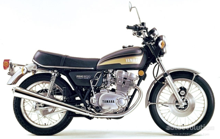 Each Yamaha TX 500 Kickstart Europe 1973-1974 Lever 