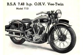 BSA Y13 1937 - 1938