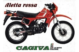 CAGIVA SXT 125 Aletta Rossa 1981-1983