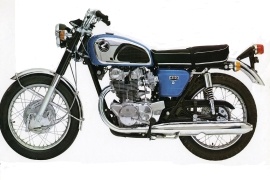 HONDA CB450 K1 1968-1969