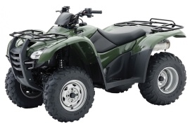 HONDA FourTrax Rancher 4X4 ES with Power Steering TRX420FPE 2009-2010
