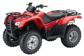 HONDA FourTrax Rancher 4X4 ES with Power Steering TRX420FPE 2011-2012