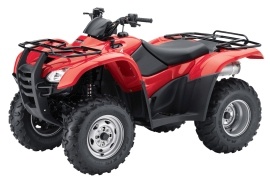 HONDA FourTrax Rancher 4X4 with Power Steering TRX420FPM photo gallery
