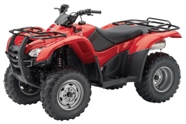 HONDA FourTrax Rancher 4X4 with Power Steering TRX420FPM 2010-2011