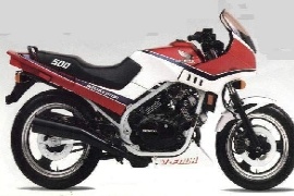 HONDA VF 500 F 1984-1986