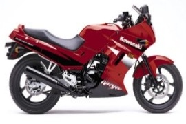 All KAWASAKI GPX models and generations by year, specs reference
