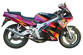 SUZUKI RG 150R 1997-1999