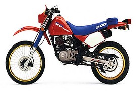 SUZUKI SP 200 1987-1988