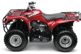 All YAMAHA Big Bear models and generations by year, specs